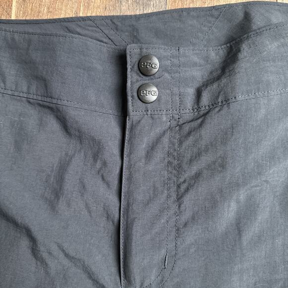 Columbia Fishing Pants Men's Size Large Black Cropped Lined Pockets 3559 - Picture 3 of 14